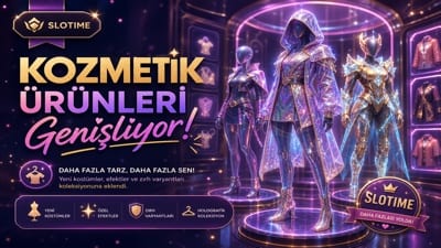 Slotime Oyun İçi Eşyalar Genişledi Haberi